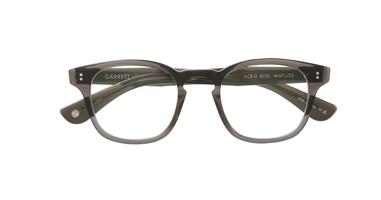 the cult-favorite Ace Sun transformed into an optical. Ace II reflects the standard way in which we design and create premium eyewear. We’re not reinventing the wheel here – just putting some rims on ‘em.