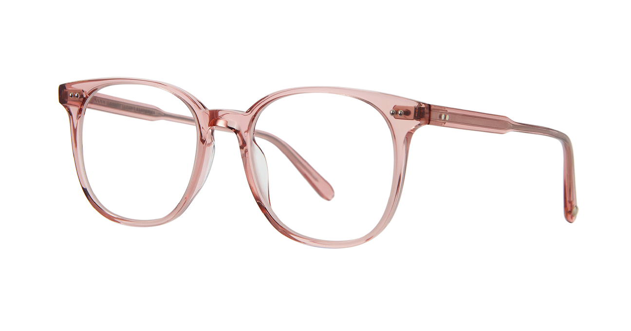 With its oversized, retro silhouette, the Carrol eyeglass frame brings a classic vintage shape into modern times. A subtle upward slope at the end pieces creates the appearance of lift, infusing the design with a gentle femininity.  Made from the new bio-based eco-acetate, the Carrol also features distinctive raised rivet pins along the endpieces—a signature of the consciously crafted line.